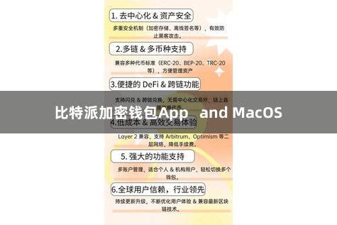 比特派加密钱包App and MacOS