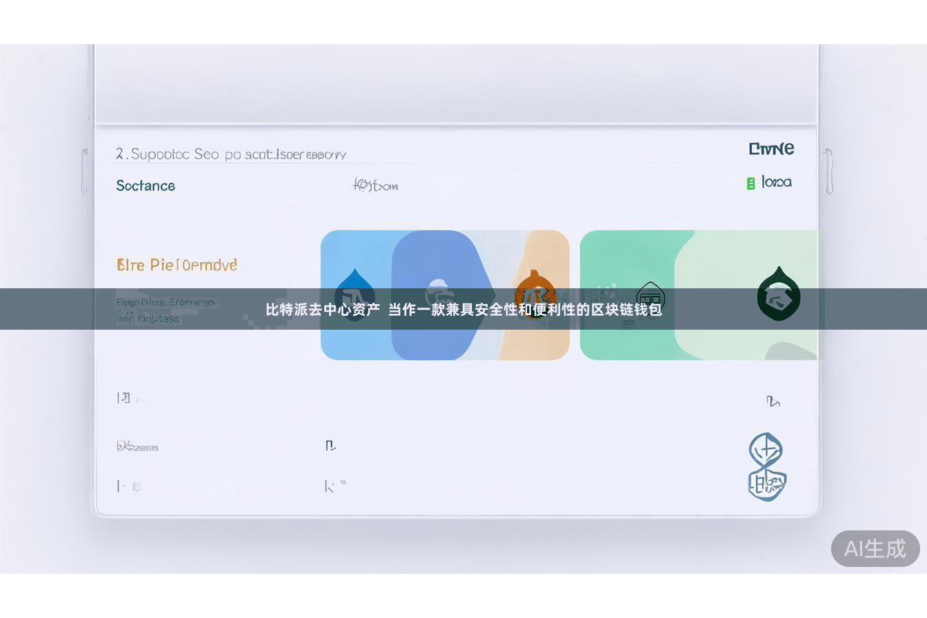 比特派去中心资产  当作一款兼具安全性和便利性的区块链钱包